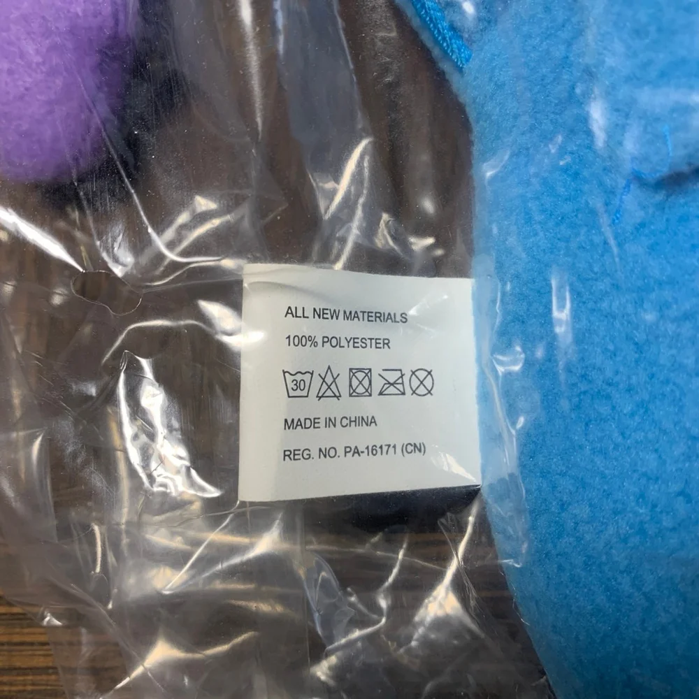Seat Pets Medium Car Pillow Seat Belt Storage Series Airheart Blue Monster 4+